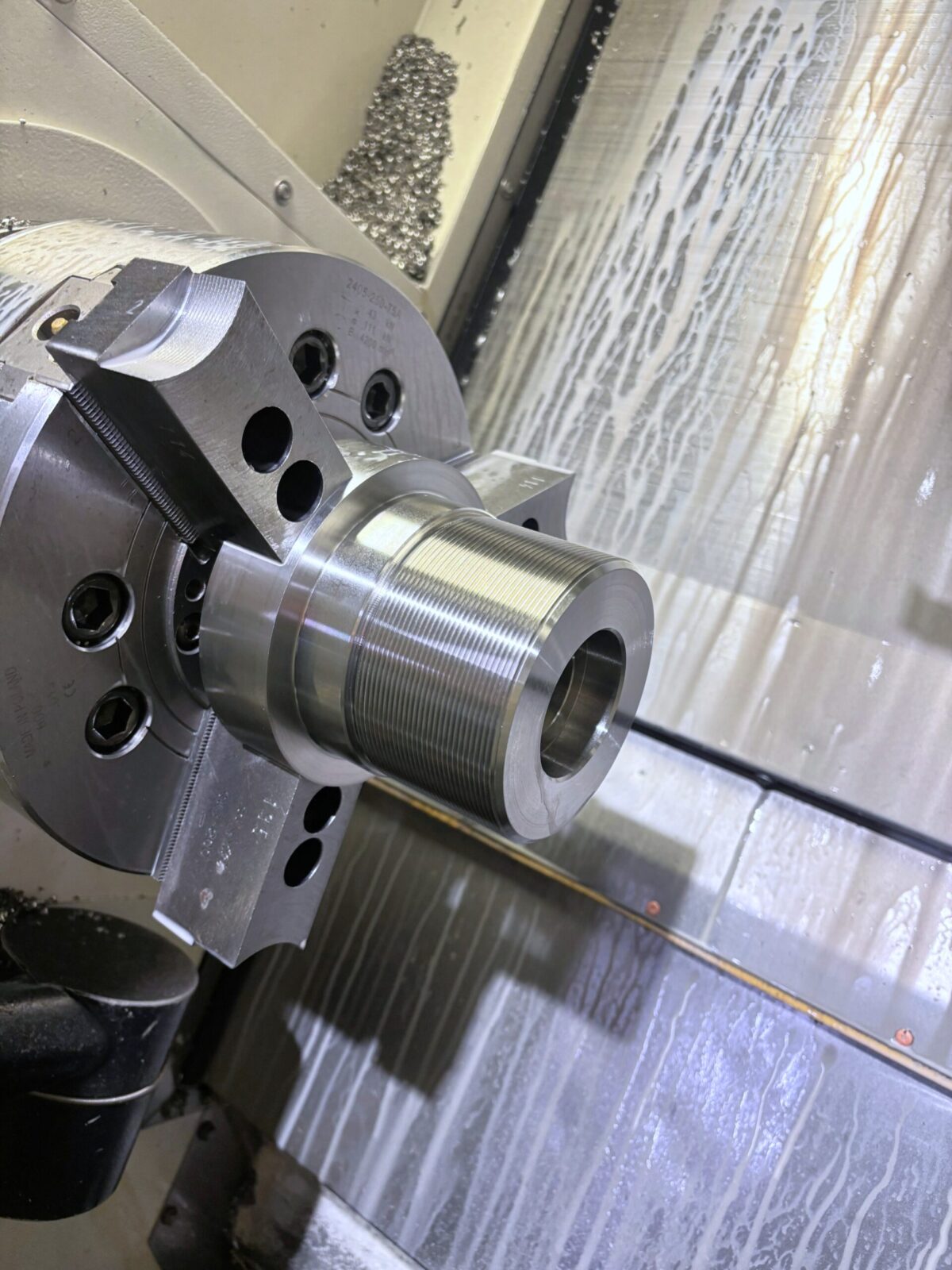 Adapter z gwintem M100x2
