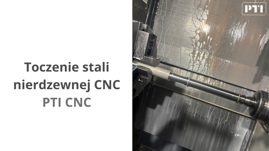 Toczenie stali nierdzewnej CNC